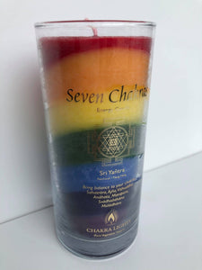 Seven Chakra Candle