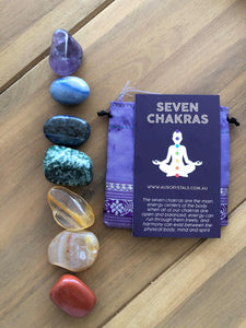 Chakra Crystal Kit - Seven Chakras